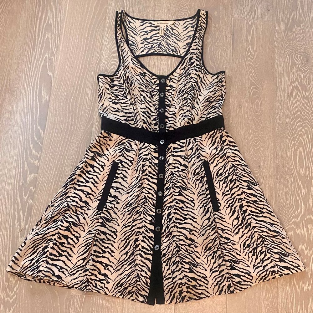 BCBGeneration Zebra Print Dress